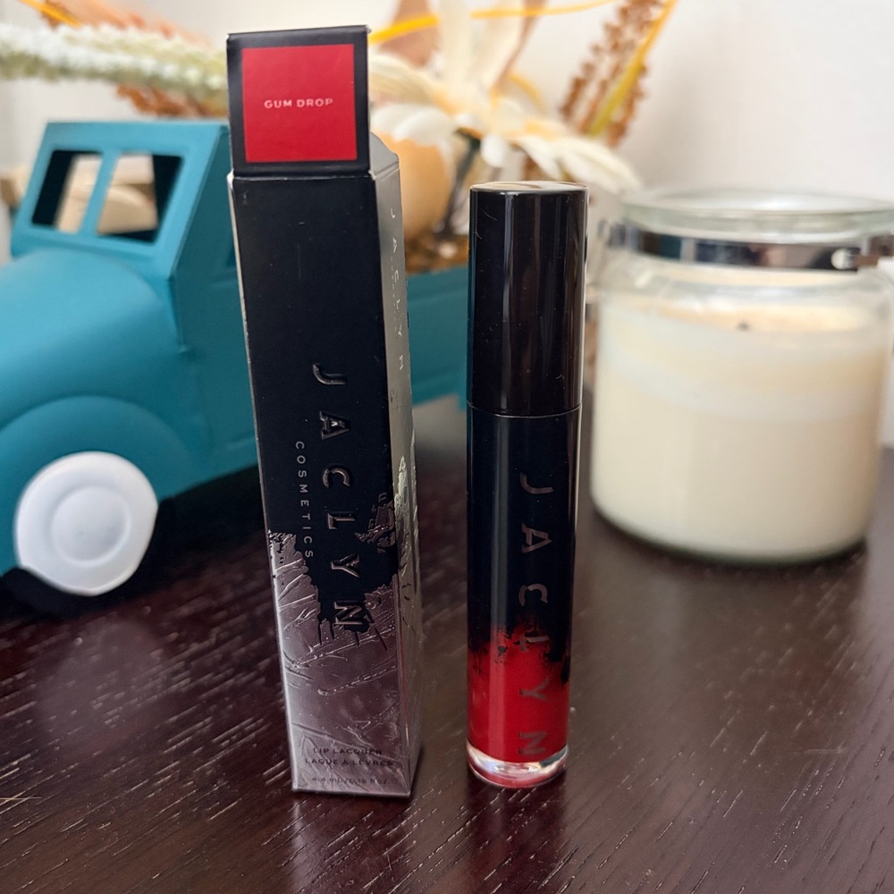Jaclyn‎ Cosmetics Lip Lacquer Lipstick And Gloss In Gum Drop New